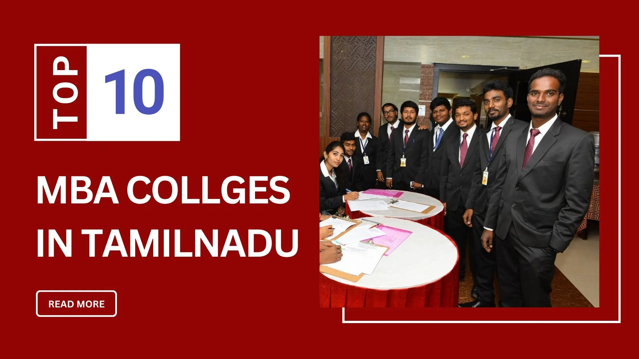Best MBA Colleges in TamilNadu