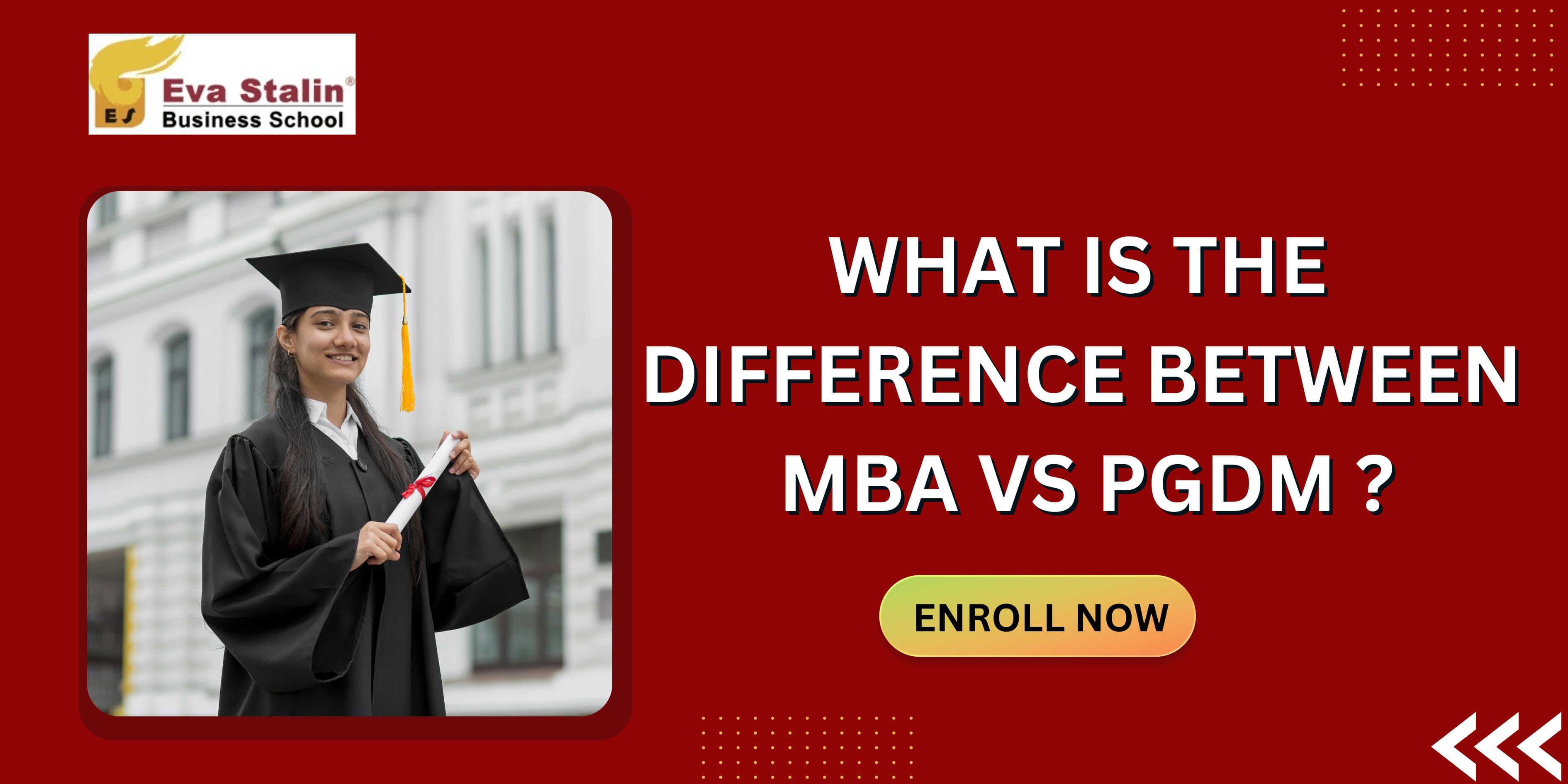 What is the Difference Between MBA and PGDM